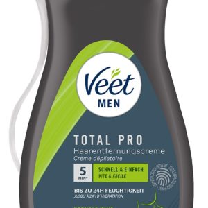 Veet Men Total Pro Haarentfernungscreme 400 ml Pumpspender Veet Men Total Pro Haarentfernungscreme 400 ml Pumpspender – Bild 2