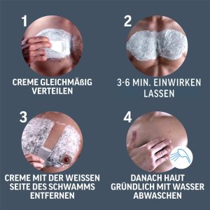 Veet Men Total Pro Haarentfernungscreme 200 ml – Schnelle & Glatte Haut Veet Men Total Pro Haarentfernungscreme 200 ml – Schnelle & Glatte Haut – Bild 5