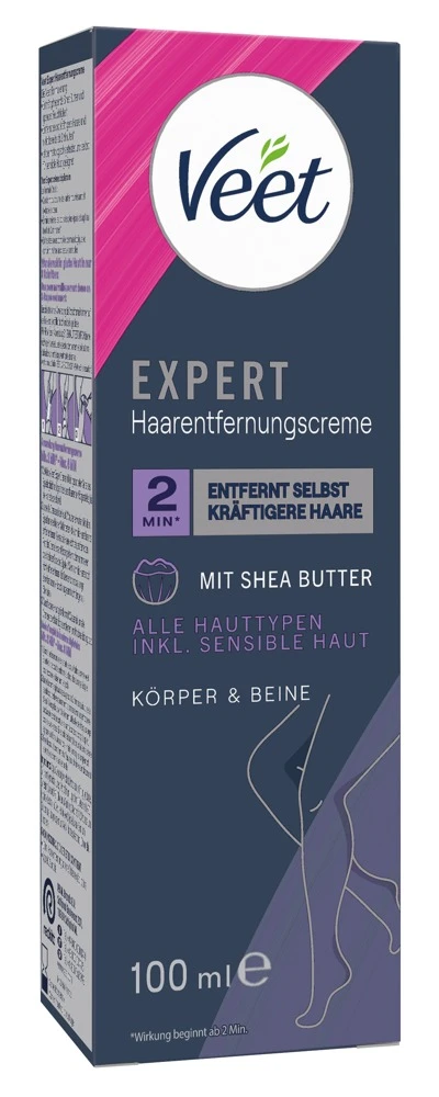 06316710000_verp Veet EXPERT Enthaarungscreme für Körper & Beine 100 ml