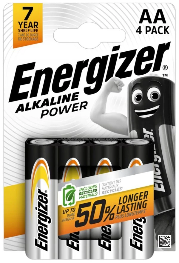 Energizer Alkaline AA Batterien 24x4er Pack – 1,5V Mignon Power-Batterien