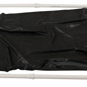 Late X Latex Vakuumbett 1x2m Schwarz Naturkautschuk Late X Latex Vakuumbett 1x2m Schwarz Naturkautschuk – Bild 3