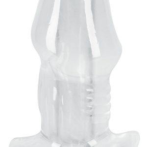 ANOS Butt Plug mit Tunnel transparent 10,2 cm ANOS Butt Plug mit Tunnel transparent 10,2 cm – Bild 3