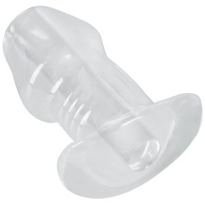 ANOS Butt Plug mit Tunnel transparent 10,2 cm ANOS Butt Plug mit Tunnel transparent 10,2 cm – Bild 5