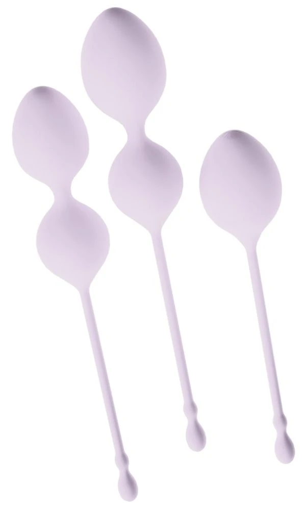 beau cœur Elorin Love BallSet 3-teilig Lila Silikon