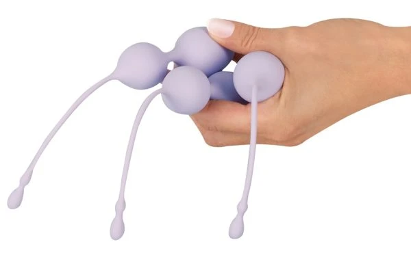 beau cœur Elorin Love BallSet 3-teilig Lila Silikon