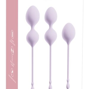 beau cœur Elorin Love BallSet 3-teilig Lila Silikon beau cœur Elorin Love BallSet 3-teilig Lila Silikon – Bild 1