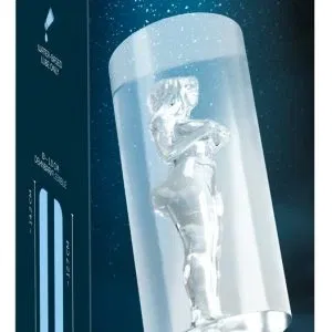 Stroker Female Shaped Tunnel Transparent 14,2 cm Masturbator
