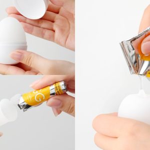 TENGA Egg Standard Set 3er Weiß Einmal-Masturbatoren mit Gleitgel TENGA Egg Standard Set 3er Weiß Einmal-Masturbatoren mit Gleitgel – Bild 5