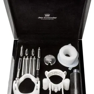 Home Jes-Extender Platinum Penis-Expander Silbern mit 950er Platinbeschichtung