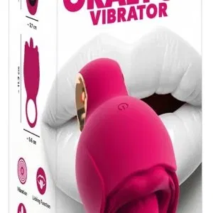 You2Toys Oral Fun Zungenvibrator Pink mit 8 Stimulationsmodi