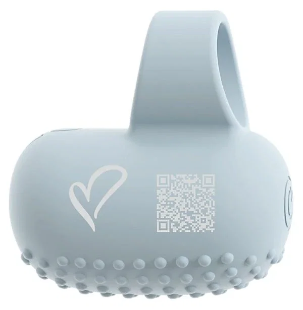 beau coeur Kiremo Finger Vibrator Blau – Leise wasserdicht mit 10 Vibrationsmodi