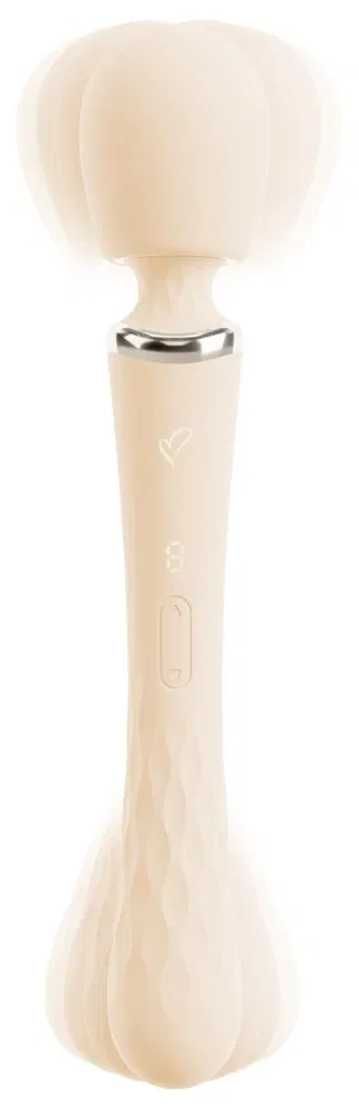 beau cœur Taviro Big Wand Massager Weiß – Wiederaufladbar, 31,7 cm, 9 Vibrationsmodi