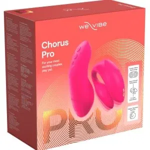 We-Vibe Chorus Pro Paarvibrator Pink mit Fusion Wave Technologie und Fernbedienung