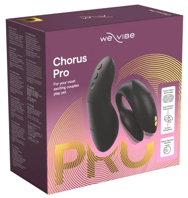 We-Vibe Chorus Pro Paarvibrator Schwarz Satin