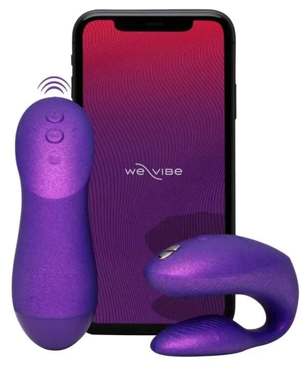 We-Vibe Chorus Pro Paarvibrator lila mit Fusion Wave Technologie