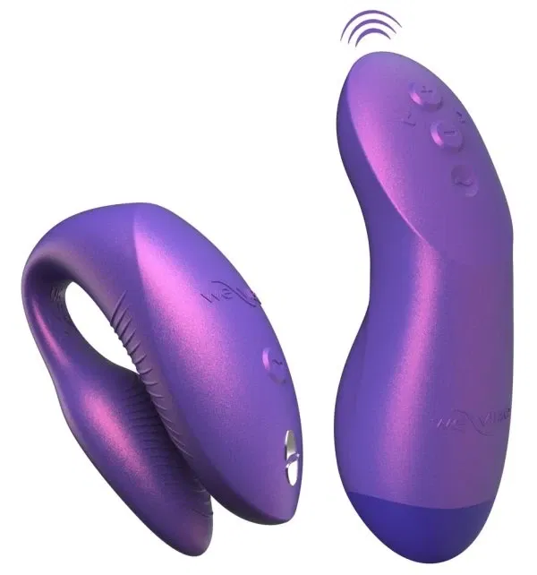 We-Vibe Chorus Pro Paarvibrator lila mit Fusion Wave Technologie