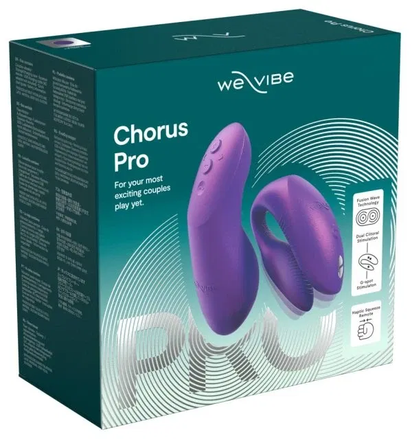 We-Vibe Chorus Pro Paarvibrator lila mit Fusion Wave Technologie