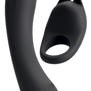 Couples Choice Duo Vibrator 3-in-1 Schwarz – Rabbit-Vibe mit Penisring & 7 Modi Couples Choice Duo Vibrator 3-in-1 Schwarz – Rabbit-Vibe mit Penisring & 7 Modi – Bild 3