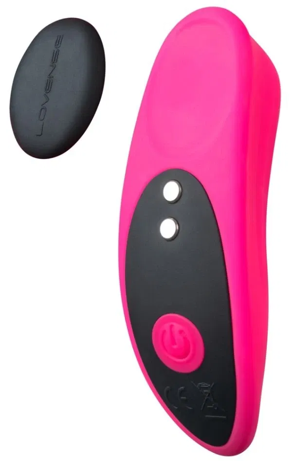 Lovense Ferri Panty Vibrator Pink – Leiser Bluetooth Silikon-Vibrator mit Fernsteuerung