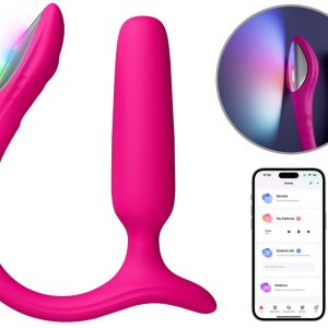 Lovense Lush Anal Plug Pink mit Bluetooth & LED-Lichtshow Lovense Lush Anal Plug Pink mit Bluetooth & LED-Lichtshow – Bild 2