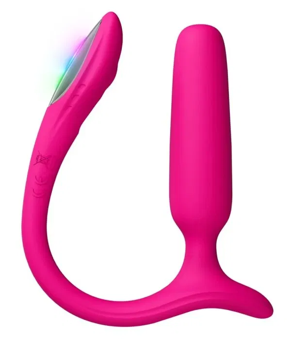 Lovense Lush Anal Plug Pink mit Bluetooth & LED-Lichtshow