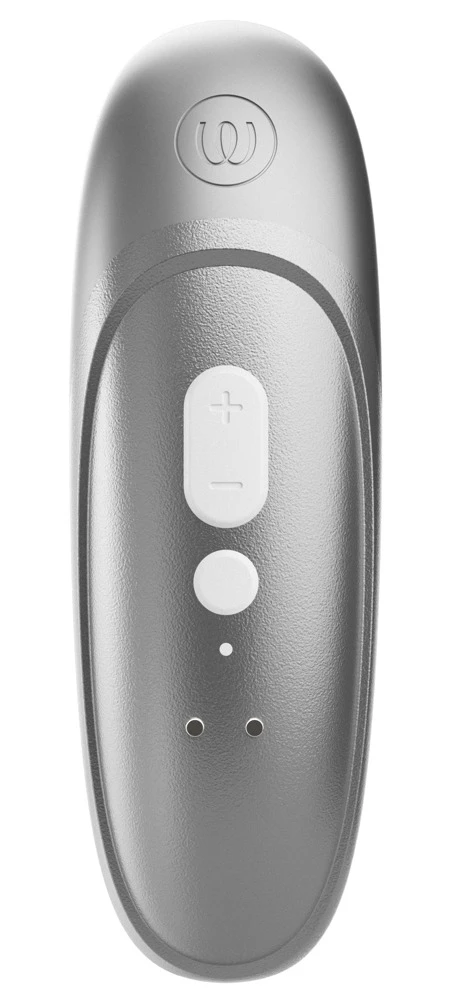 Womanizer Pro Silber – Flüsterleiser Pulsator mit Pleasure Air Technologie