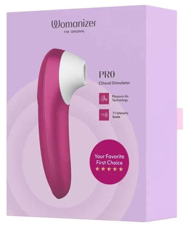 Womanizer Pro Pink – Starker Einsteiger-Pulsator mit 11 Intensitätsstufen und wasserdicht