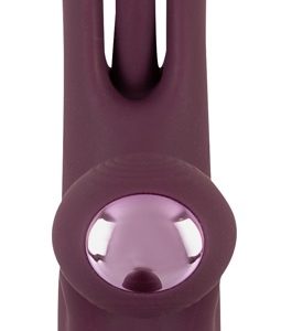 JAVIDA Strapless Strap-On Vibrator purple – Dual Vibrator with Flicking Tongue JAVIDA Strapless Strap-On Vibrator purple – Dual Vibrator with Flicking Tongue - Image 5