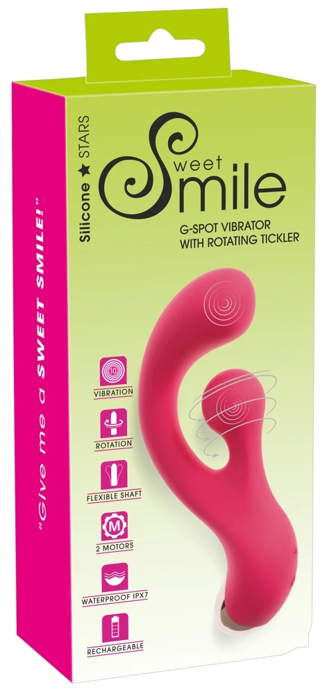 Sweet Smile G-Spot Vibrator pink