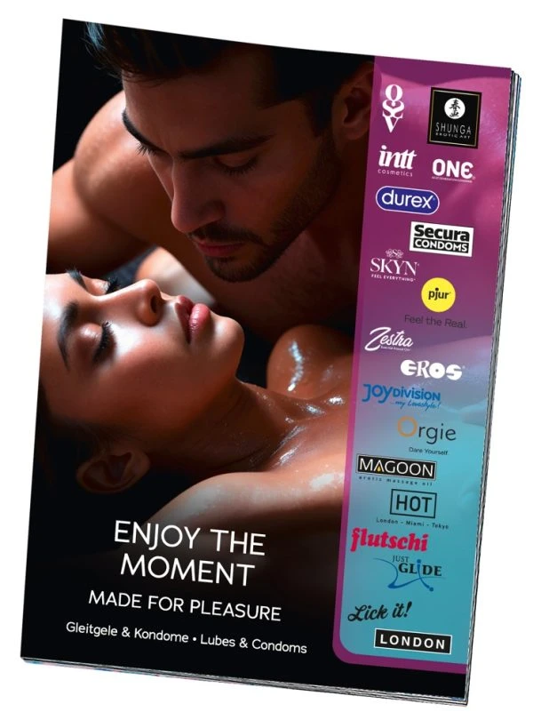 Enjoy the Moment Flyer WG4/6 2026 – Deluxe Intim-Produkte Broschüre A5 28 Seiten 25er‑Bündel