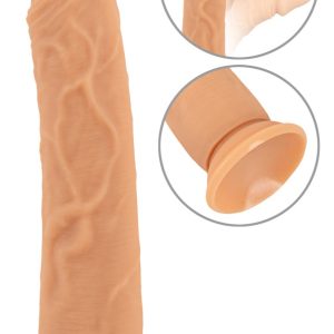 European Lover Premium Silikon Dildo – hautfarben hell, 23 cm European Lover Premium Silikon Dildo – hautfarben hell, 23 cm – Bild 1