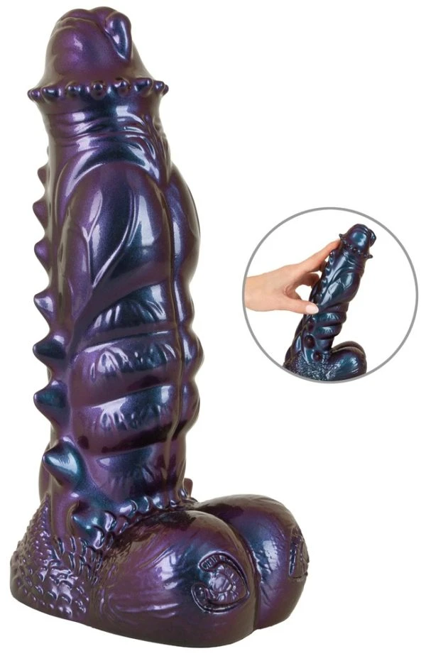 Beasty Cocks Tech-Zilla Bang – Grüner Monster-Dildo 23,5 cm