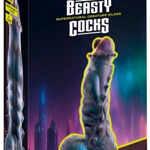 Beasty Cocks Tech-Zilla Bang – Grüner Monster-Dildo 23,5 cm