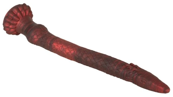Beasty Cocks Enormous Eel Dildo – Rood (65,5 cm)