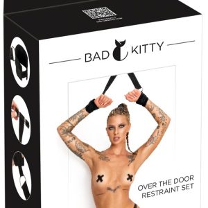 Bad Kitty Over‑the‑Door Restraint – Black - Image 1