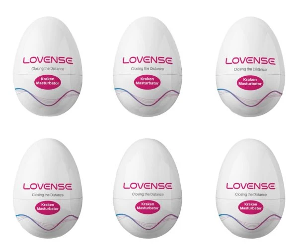Lovense Kraken 6‑Pack Masturbator weiß