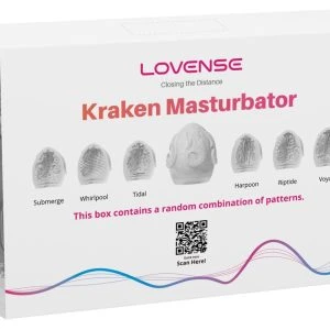 Lovense Kraken 6‑Pack Masturbator weiß