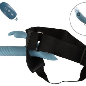 You2Toys Strap-On Rabbit Vibrator Set blau You2Toys Strap-On Rabbit Vibrator Set blau – Bild 2
