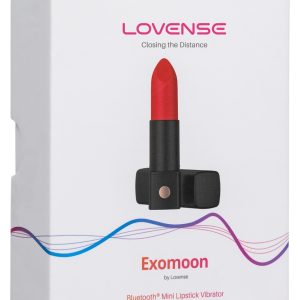 Lovense Exomoon Mini Lipstick Vibrator Schwarz Lovense Exomoon Mini Lipstick Vibrator Schwarz – Bild 1