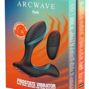 Arcwave Perk Anal Vibrator Prostate Massager black Arcwave Perk Anal Vibrator Prostate Massager black - Image 1
