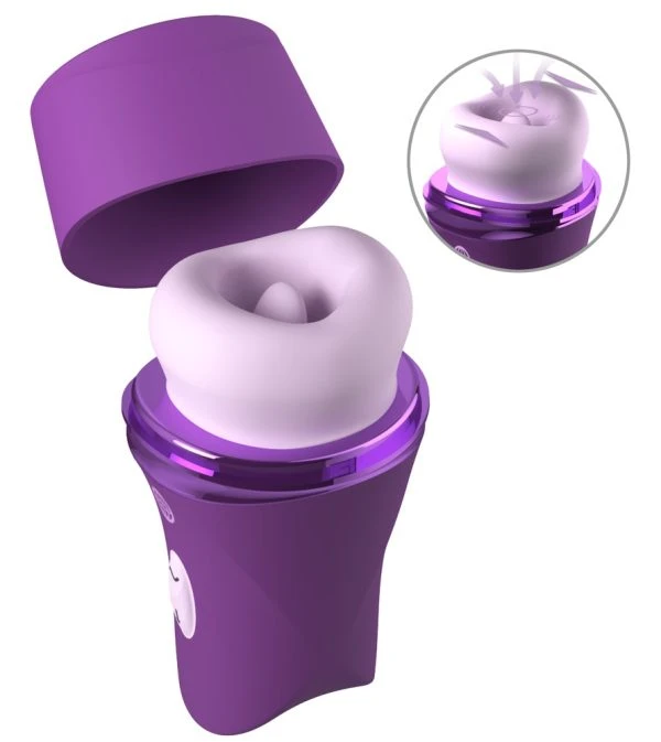 Fantasy For Her Lush Kiss Plush Opvangvibrator paars