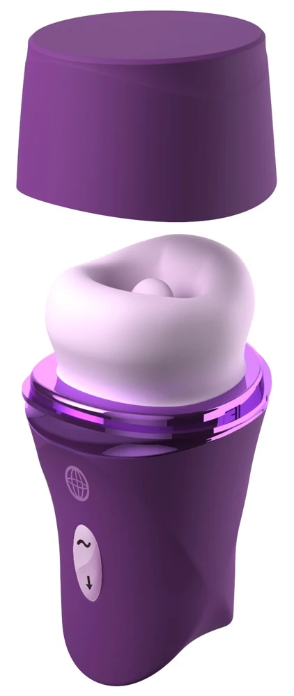 Fantasy For Her Lush Kiss Plush Opvangvibrator paars