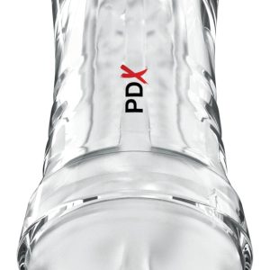 PDX Extreme Transparante Masturbator zonder glijmiddel PDX Extreme Transparante Masturbator zonder glijmiddel - Afbeelding 3