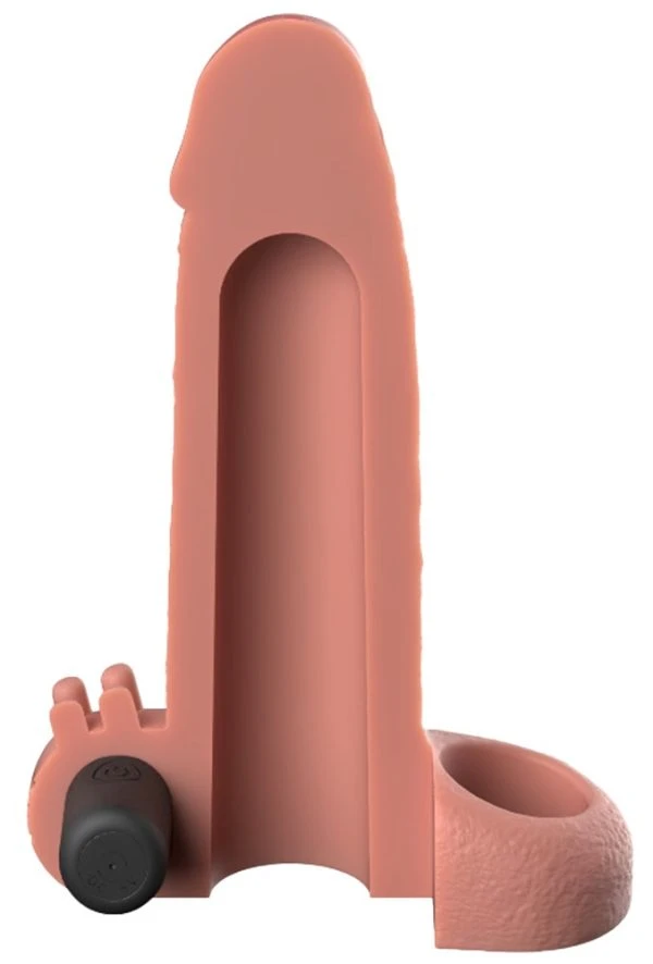 Fantasy X-tensions Vibrating Real Feel 2in Penis Sleeve Fantasy X-tensions Vibrating Real Feel 2in Penis Sleeve