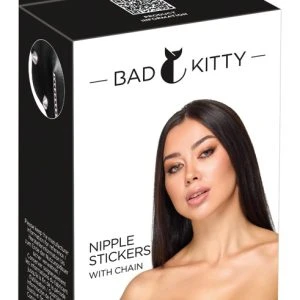 Bad Kitty BK borstsieraden zwart