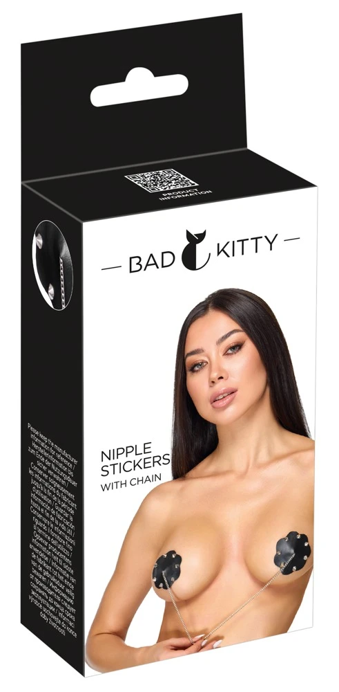 Bad Kitty BK Brustschmuck schwarz