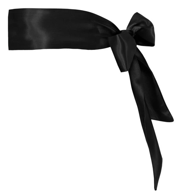 Cottelli ACCESSOIRES Satin Bondage-sjaal Unimaat zwart