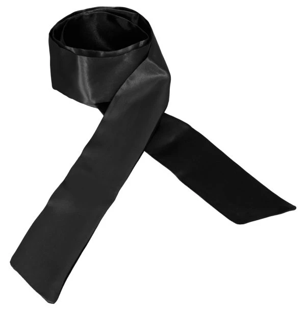 Cottelli ACCESSOIRES Satin Bondage-sjaal Unimaat zwart