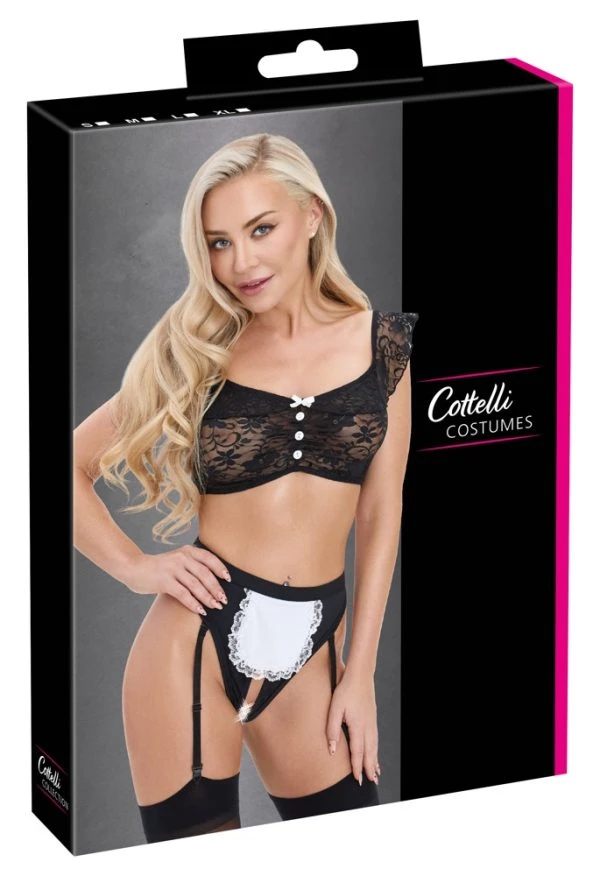 Cottelli COSTUMES Serving Set black