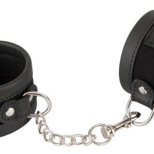Vegan Fetish Handboeien vegan met klittenband zwart Vegan Fetish Handboeien vegan met klittenband zwart - Afbeelding 2